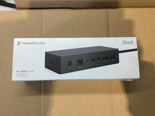 Brand New Microsift Surface 1661 Dock For Surface Pro 7/6/5/4/3 Black Au Seller