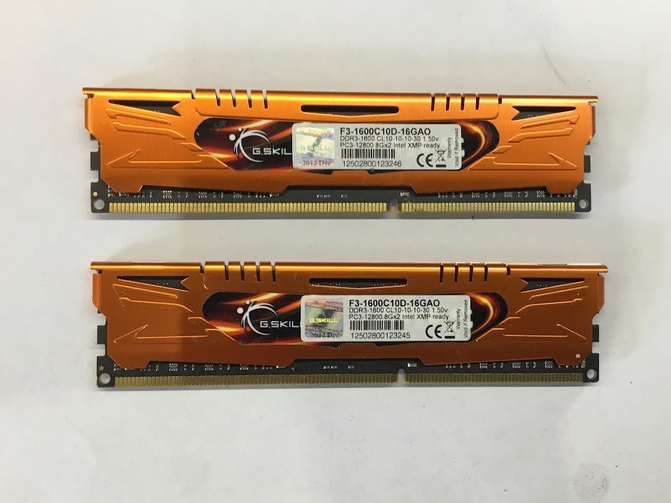 G.SKILL Ares Series 16GB DDR3 F3-1600C10D-16GAO 1600MHz Desktop Memory [AU]