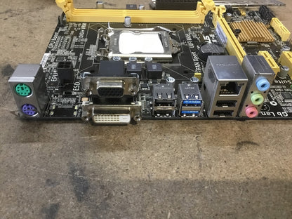 ASUS H81M-E Motherboard Micro ATX DDR3 LGA 1150 DVI VGA Intel H81 Au Seller