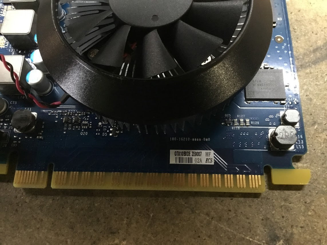 Nvidia GeForce GTX1050 DE ZE9007 HF GDDR5 Graphics Card DP DVI HDMI Au Stock