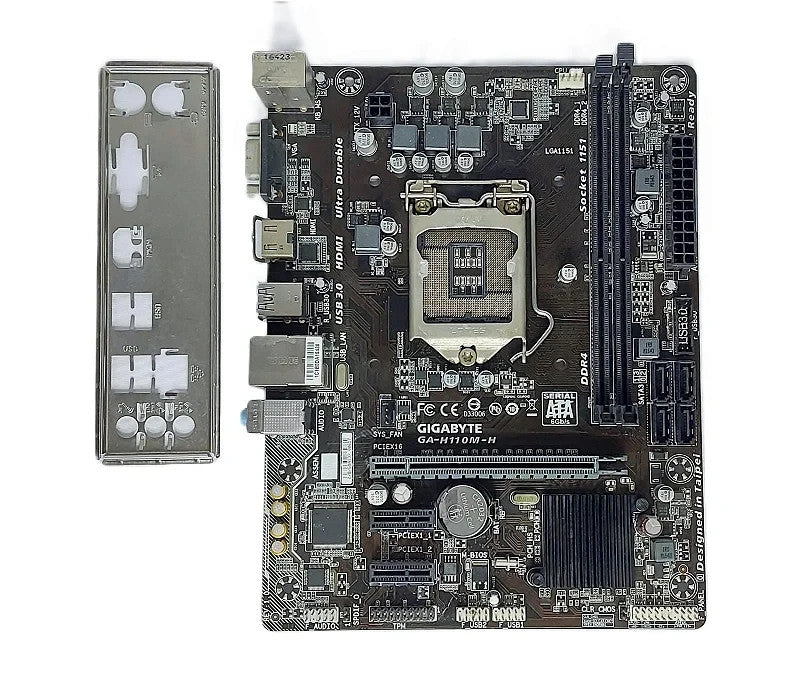 GIGABYTE GA-H110M-H Motherboard micro ATX DDR4 LGA 1151 HDMI VGA Intel H110 [AU]