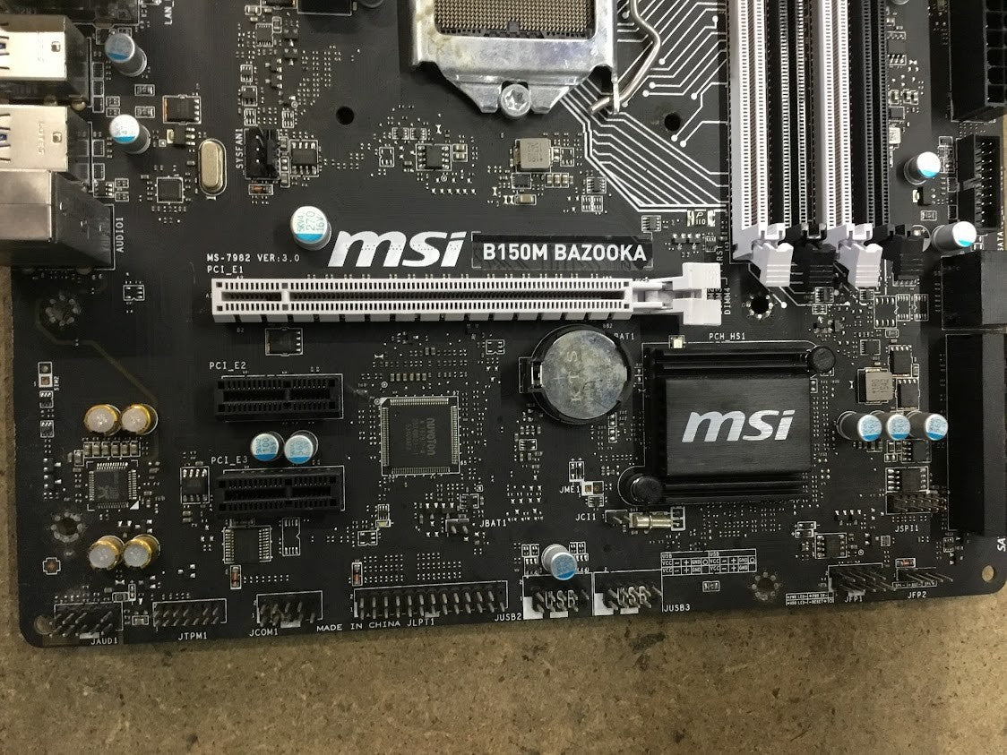 [AU Seller] MSI B150M Bazooka Motherboard mini-ATX LGA 1151 DVI HDMI Intel B150