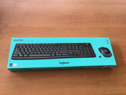New Logitech MK270r Full-size Wireless Keyboard and Mouse Combo [AU Seller]