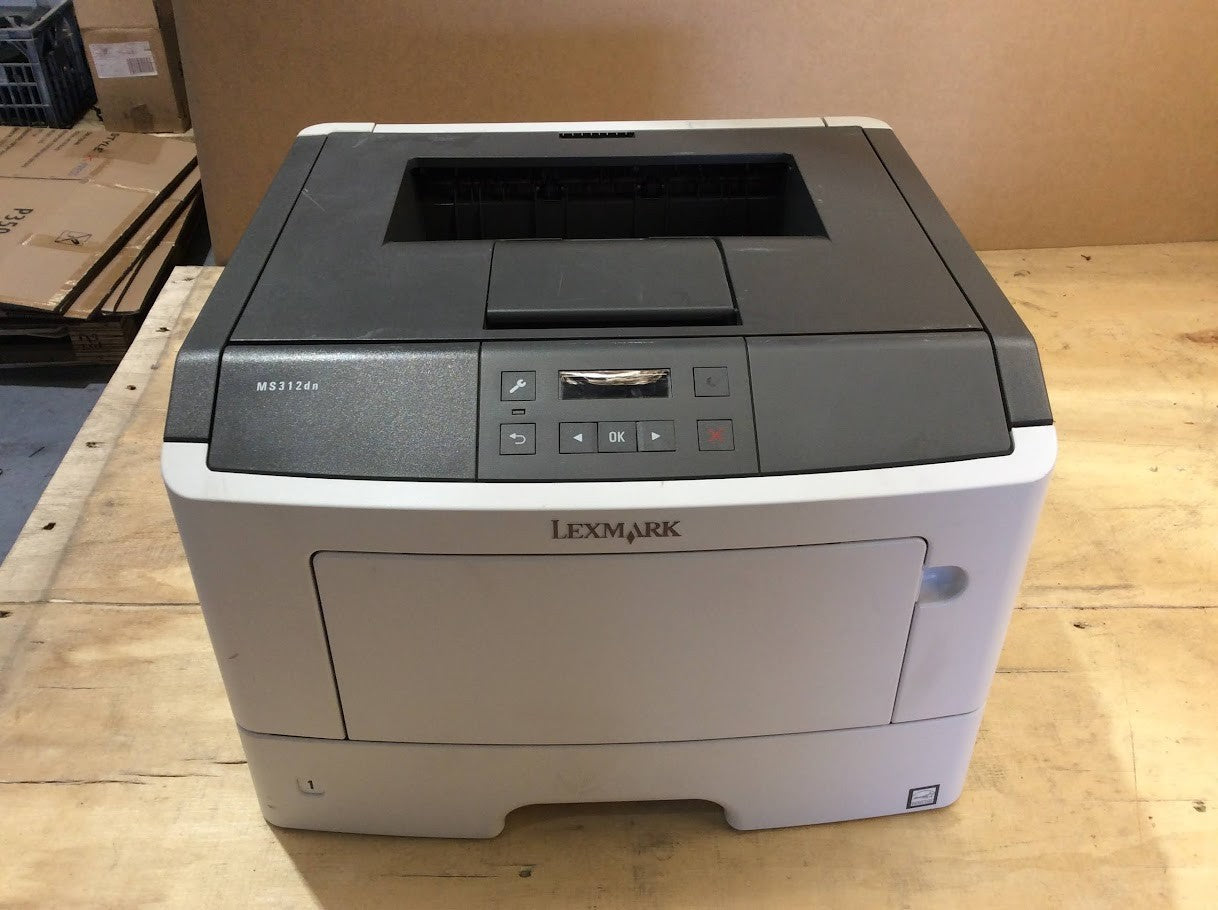 Lexmark MS312dn Compact Laser Printer - Monochrome Tested [AU Seller]