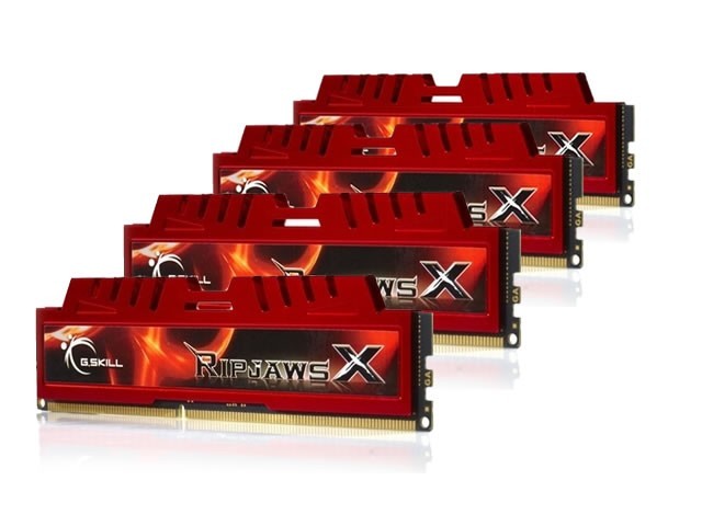 G.Skill Ripjaws X F3-10666CL9Q-16GBXL 4GB x 4 DDR3-1333 Desktop Memory [AU]