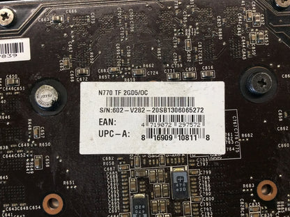 MSI NVIDIA GeForce GTX N770 TF 2GD5/OC Video Card DisplayPort HDMI DVI Au Seller