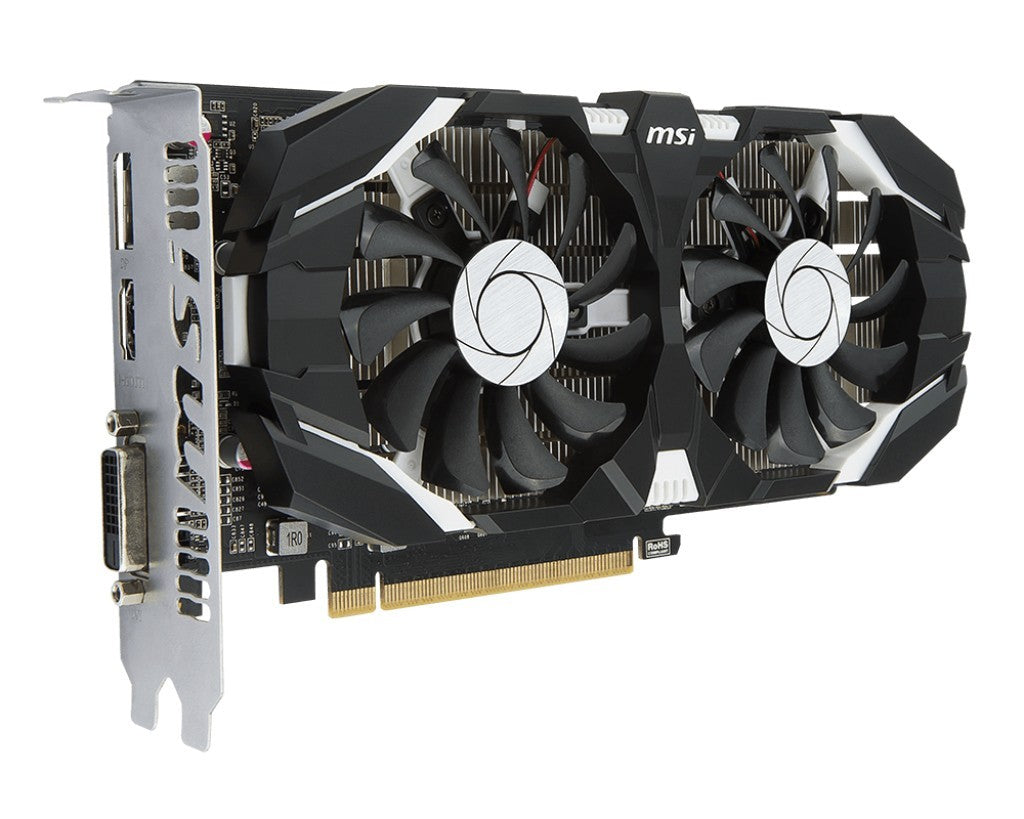 MSI GeForce GTX 1050 2GT OC NVIDIA 2 GB GDDR5 Graphic Card HDMI DP [AU Seller]