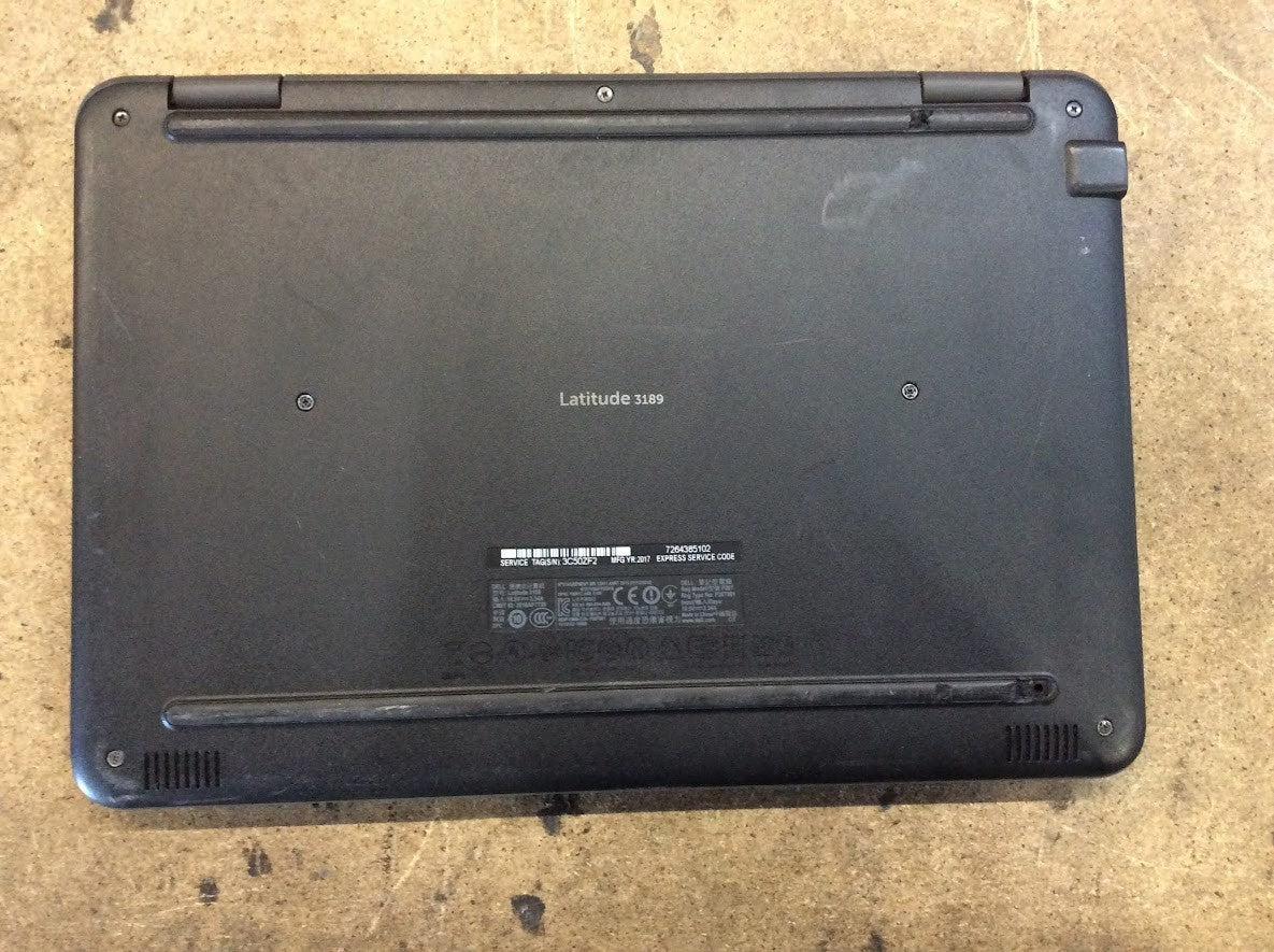DELL Latitude 3189 Laptop 11.6" Pentium N4200 4GBRAM 128GB Touch HDMI Black A-