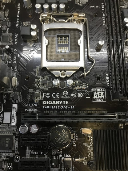 [AU Seller]GIGABYTE GA-H110M-H Motherboard microATX LGA 1151 VGA HDMI Intel H110