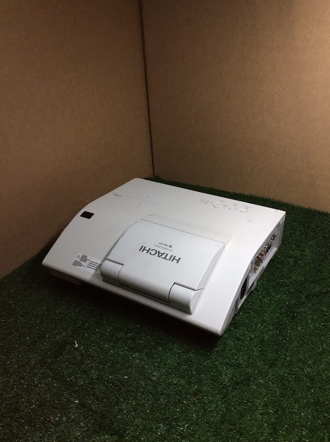 Hitachi CP-AW252W 3LCD WXGA Ultra Short Throw Projector HDMI LAMP HOURS 1729H