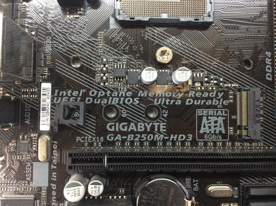[AU]GIGABYTE GA-B250M-HD3 Motherboard mATX DDR4 LGA 1151 VGA DVI HDMI Intel B250