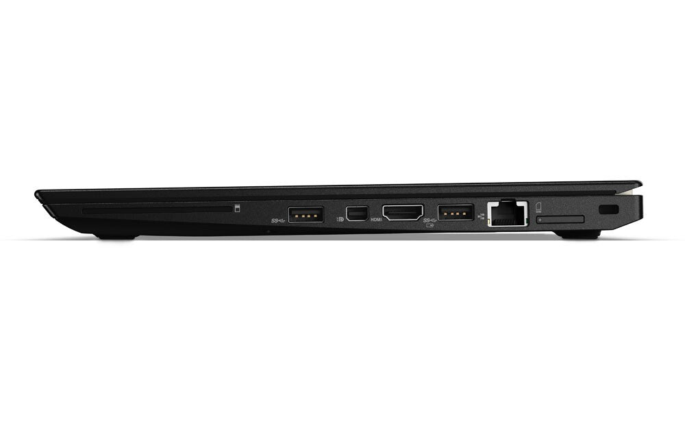 Lenovo ThinkPad T460s Laptop 14'' i7-6600U 8GBRAM 256GBSSD HDMI Mini-DP Black A-