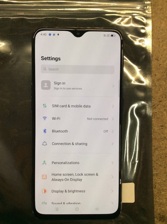 OPPO Reno Z CPH1979 Phone 6.4'' 8GBRAM 128GB Octa Core Polar Night Black A-