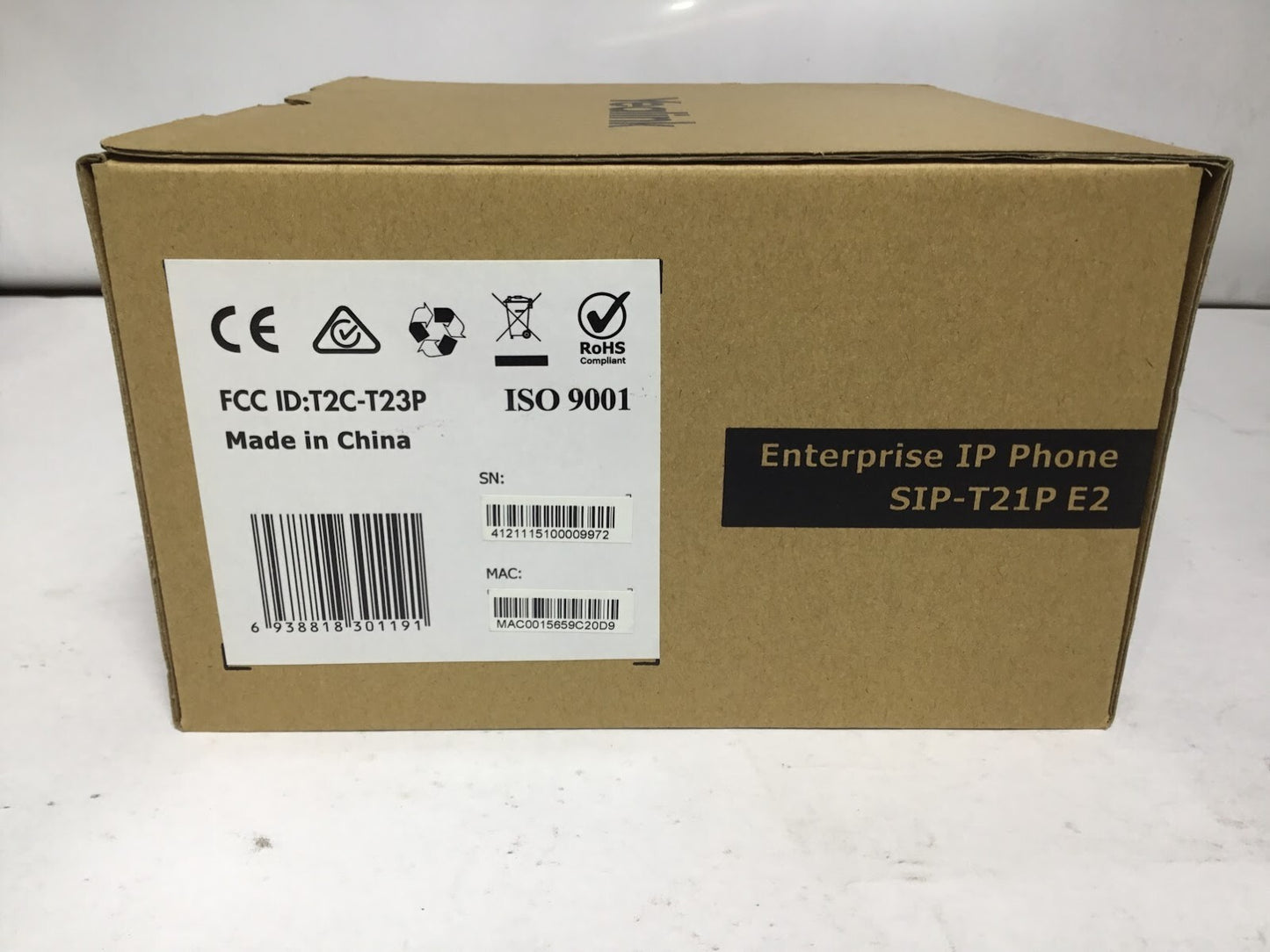 New Yealink SIP-T23P Enterprise IP Phone Backlit LCD display HD Voice Au Seller