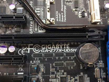 Gigabyte GA-Z77X-UD5H Motherboard ATX DDR3 LGA 1155 HDMI DP Intel Z77 Au Seller