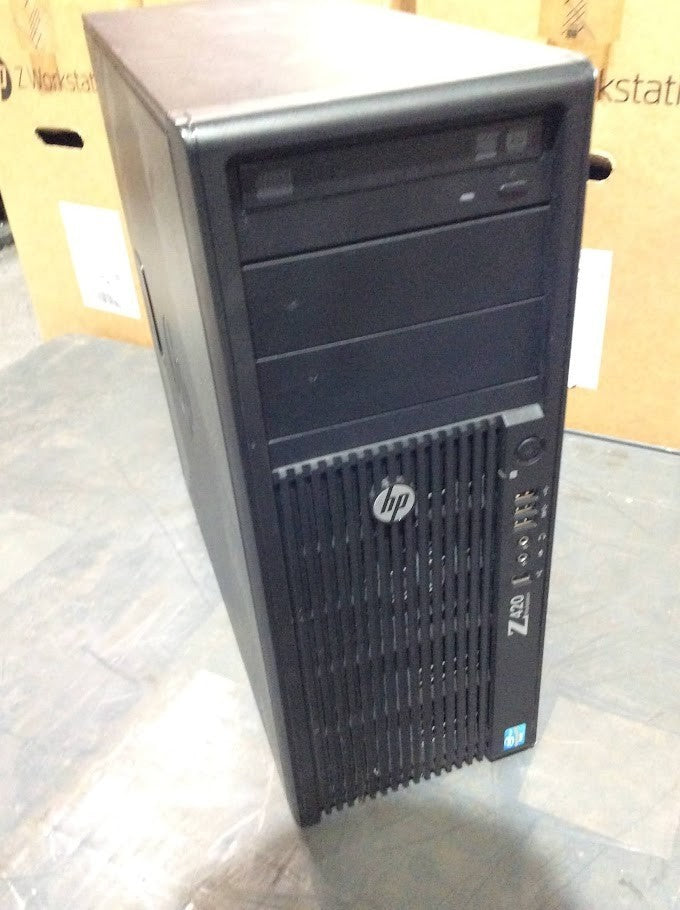HP Z420 Workstation w/Liquid CPU Cooler E5-1620+NVIDIA 4000 16GB 256GBSSDW11 A-