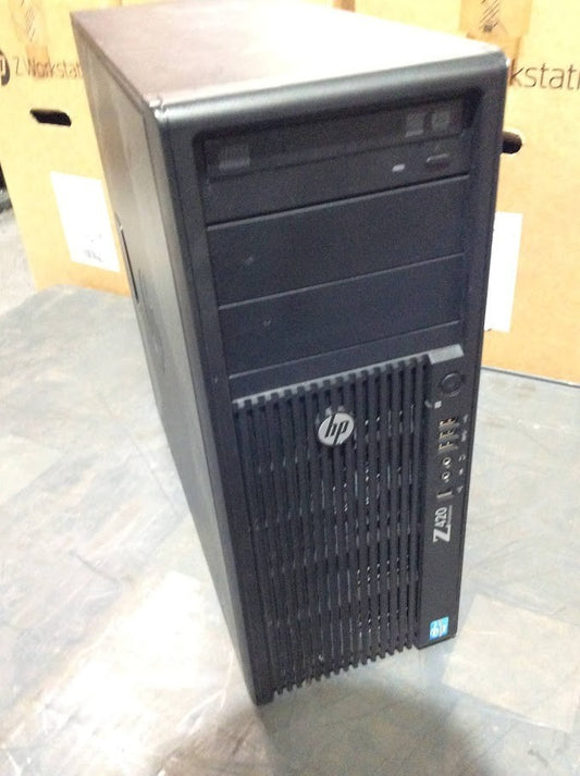 HP Z420 Workstation w/Liquid CPU Cooler E5-1620+NVIDIA 4000 16GB 256GBSSDW11 A-