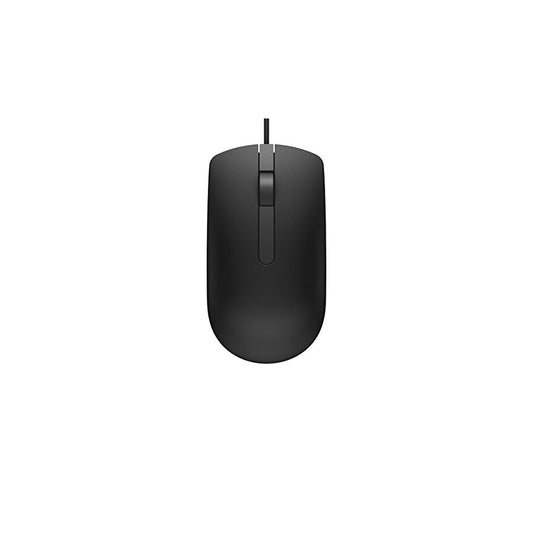 DELL MS116T1 Optical Wired Mouse USB Wheel Scroll Black Tested Au Seller