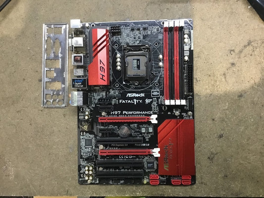 Asrock Fatal1ty H97 Performance Motherboard ATX LGA 1150 DVI VGA HDMI Intel H97