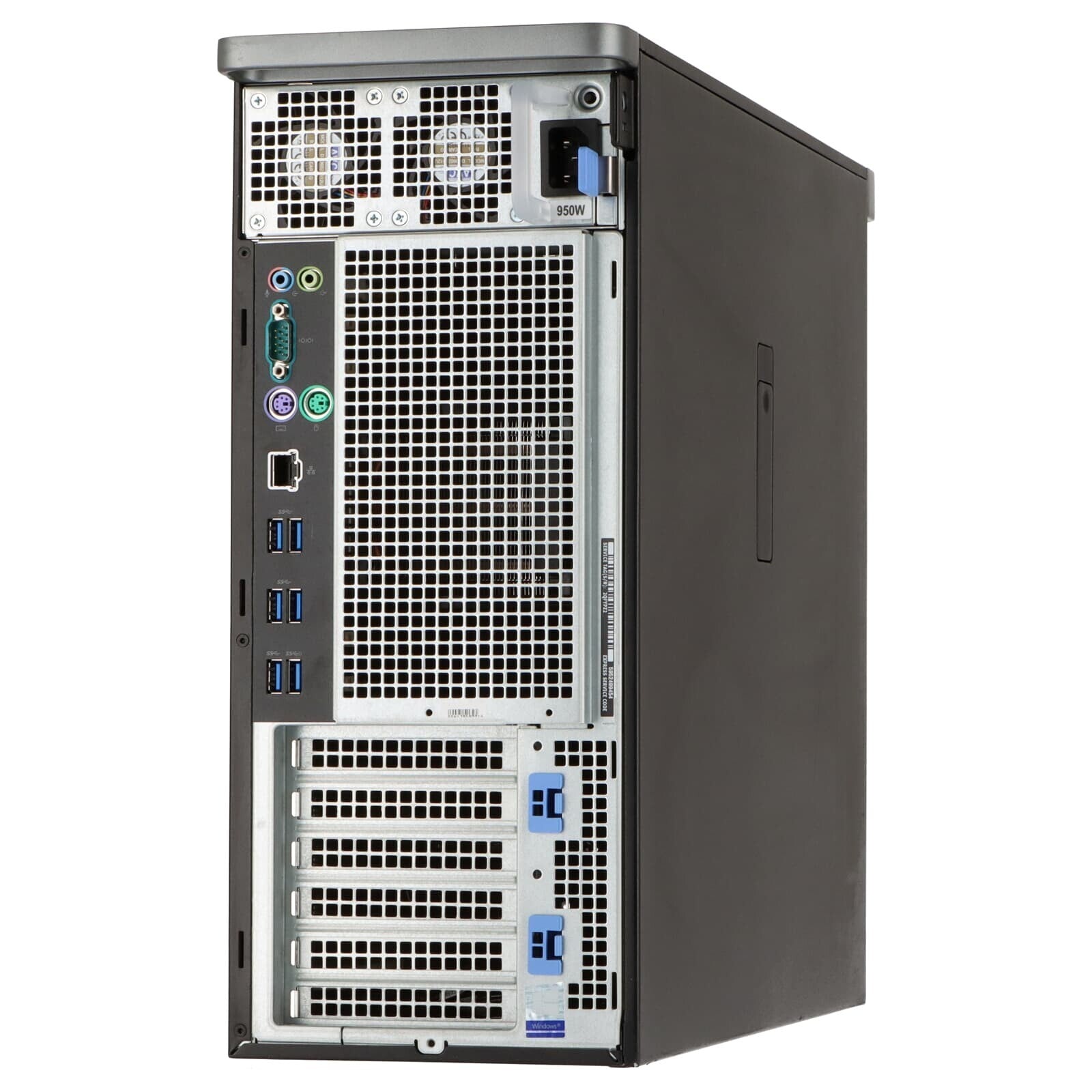 DELL Precision 5820 Tower+Quadro P4000 W-2104 16GBRAM 250GBSSD Black Au Stock A+
