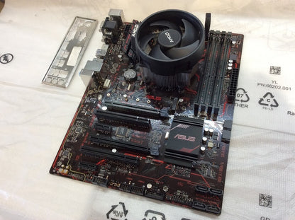 ASUS PRIME B350-PLUS Motherboard AMD B350 Socket AM4 ATX With Ryzen 7 1700 [AU]