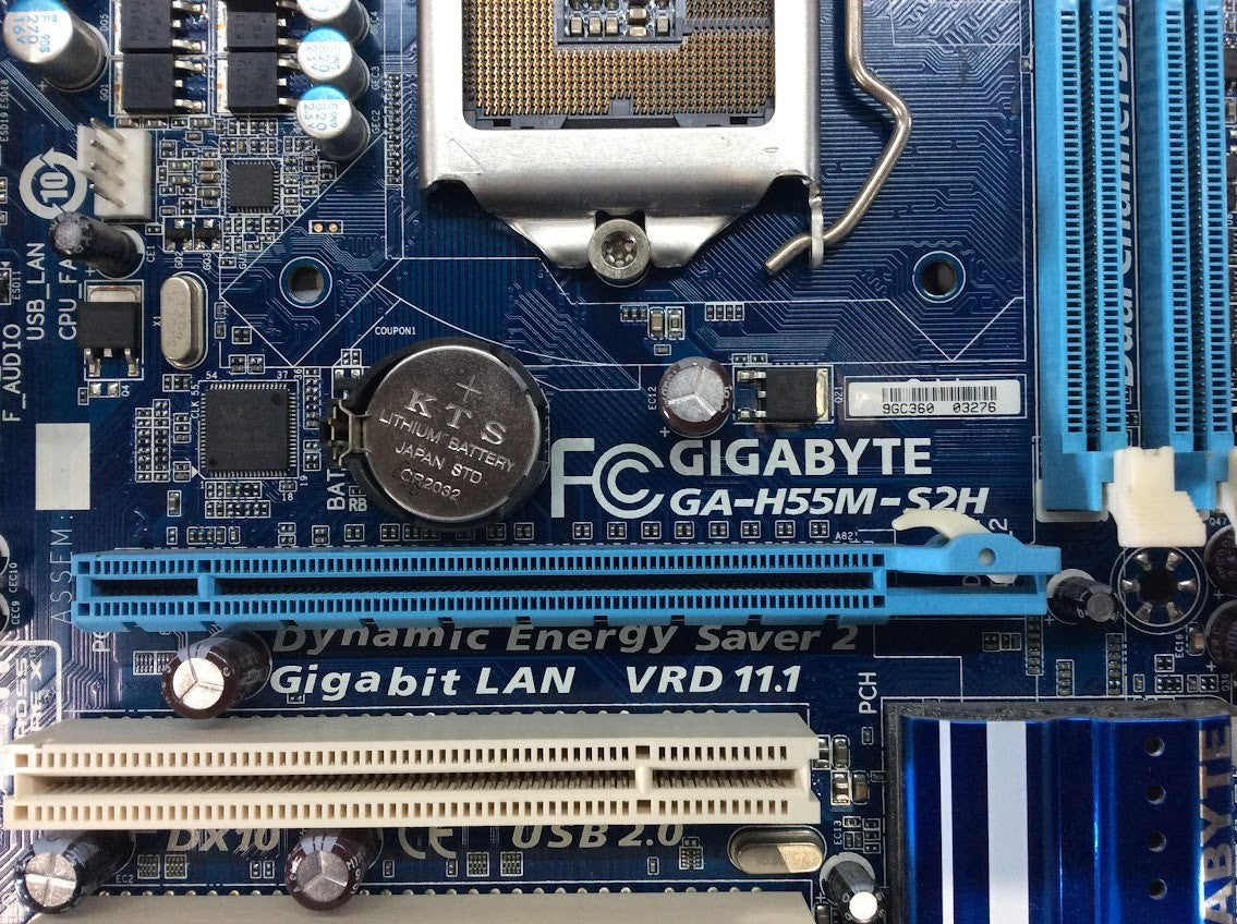 GIGABYTE GA-H55M-S2H Motherboard microATX LGA 1156 VGA HDMI DVI Intel H55 [AU]