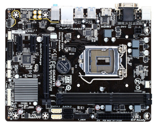 GIGABYTE GA-H81M-S2H Motherboard micro ATX DDR3 LGA 1150 HDMI VGA DVI Intel H81