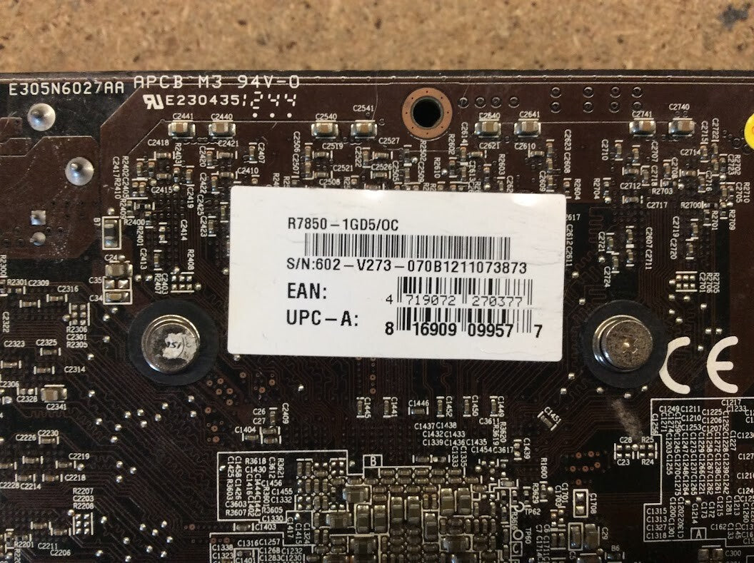 MSI Radeon HD 7850 1GB GDDR5 Graphics Card R7850-1GD5/OC Mini-DP HDMI Au Seller
