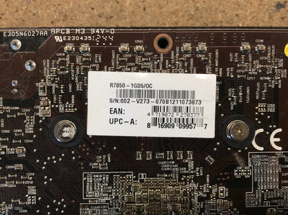 MSI Radeon HD 7850 1GB GDDR5 Graphics Card R7850-1GD5/OC Mini-DP HDMI Au Seller