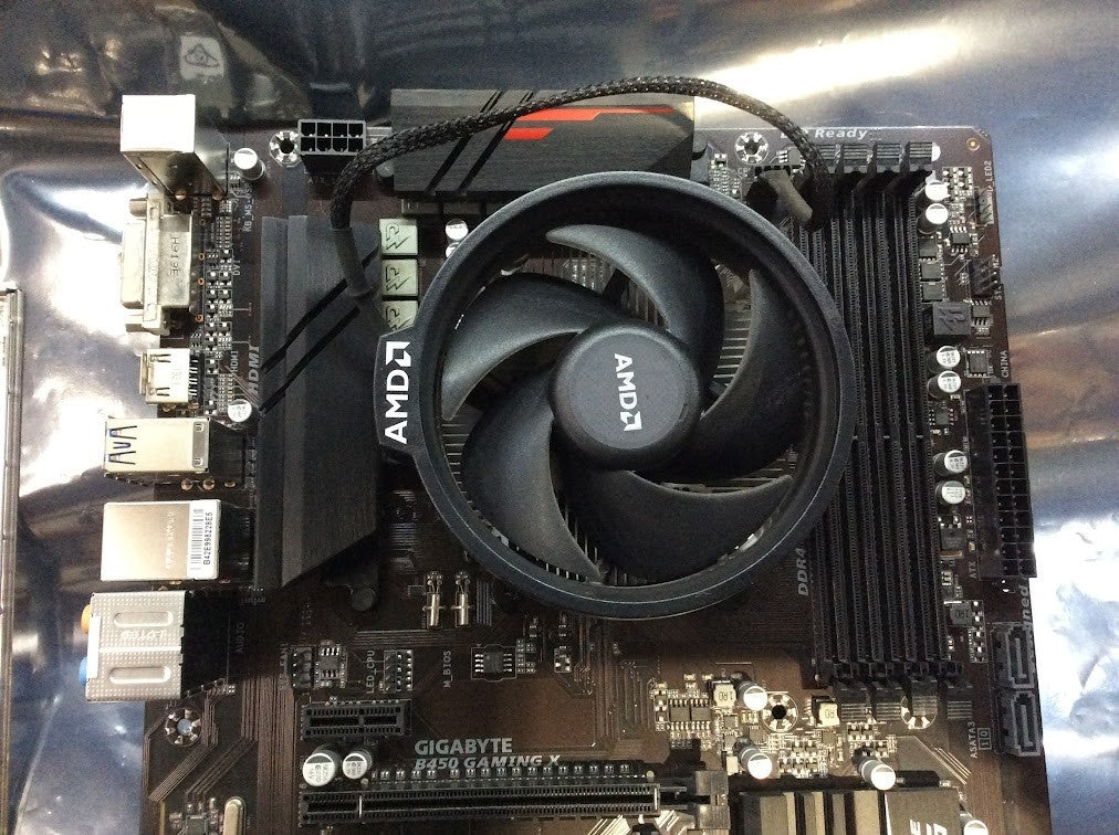 GIGABYTE B450 Gaming X Motherboard Socket AM4 DDR4 ATX With Ryzen 5 3600 [AU]