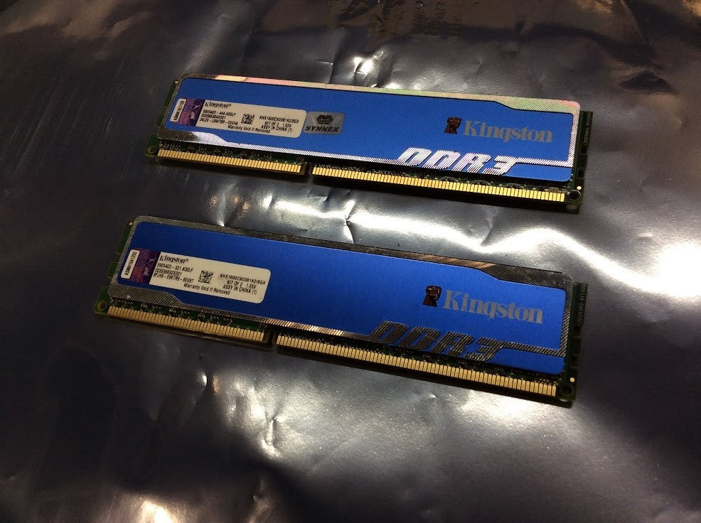 Kingston HyperX Blu KHX1600C9D3B1K2/8GX DDR3 Desktop Memory KIT OF 2 [AU Seller]
