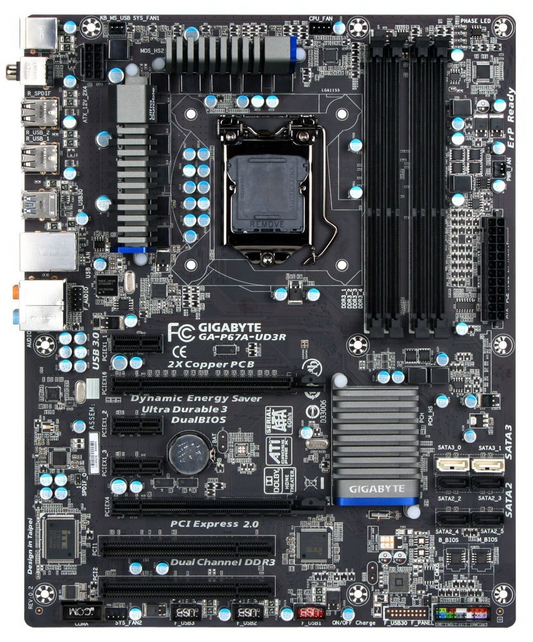 [AU Seller] GIGABYTE GA-P67A-UD3R Motherboard DDR3 ATX LGA 1155 USB3.0 Intel P67