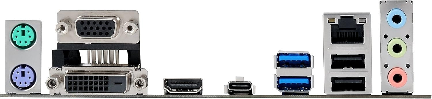 ASUS H170M-PLUS Motherboard microATX LGA 1151 USB-C HDMI DVI VGA Intel H170 [AU]
