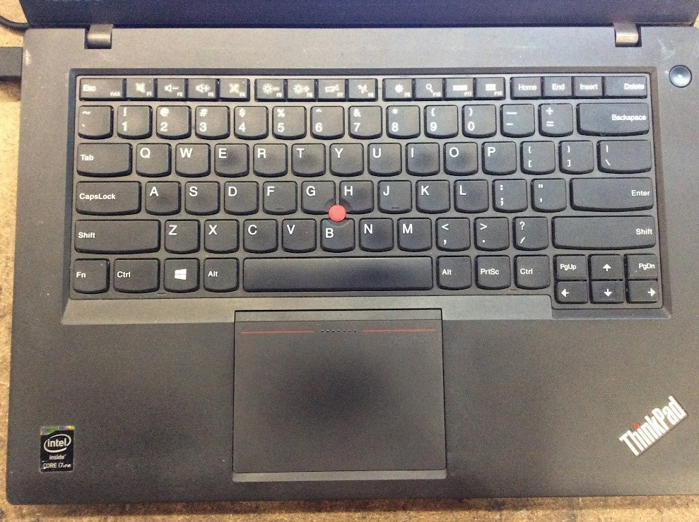 Lenovo ThinkPad T440 Laptop 14" i7-4600U 8GBRAM 512GBSSD+16GBSSD Mini-DP Win10 B