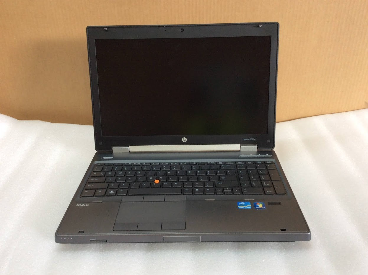 HP EliteBook 8570w Laptop 15.6" i7-3720QM + Nvidia GK107GLM 16GBRAM 500GBSSD A-