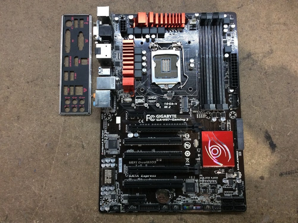 [AU]GIGABYTE GA-H97-Gaming 3 Motherboard ATX LGA 1150 DDR3 DVI DP HDMI Intel H97