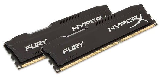 Kingston HyperX Fury DDR3 HX318C10FBK2/16 16GBRAM Desktop Memory Black Au Seller