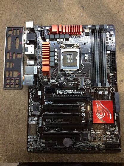 GIGABYTE GA-H97-Gaming 3 Motherboard ATX DDR3 LGA 1150 DP HDMI VGA DVI Intel H97