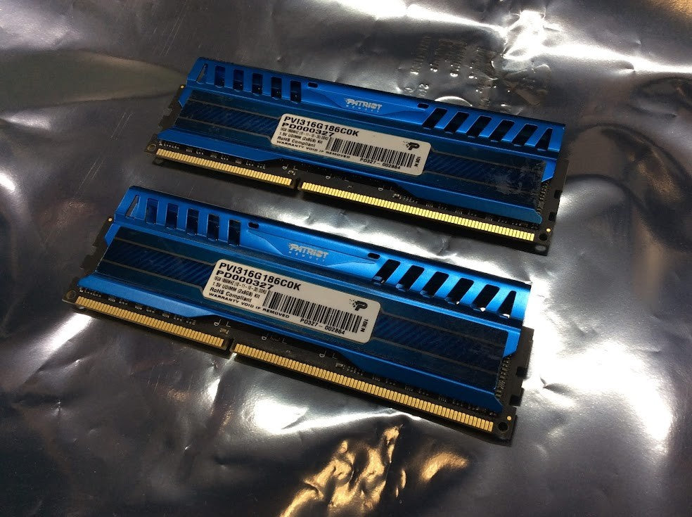 Patriot Intel Extreme Master PVI316G186C0K DDR3 Desktop Memory KIT OF 2 [AU]