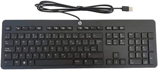 HP KU-1469 Business USB Slim Style With numeric enhanced keyboard Black Au Stock