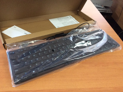 Brand New Dell KB216BKUS Wired Multimedia Keyboard English Black Au Seller