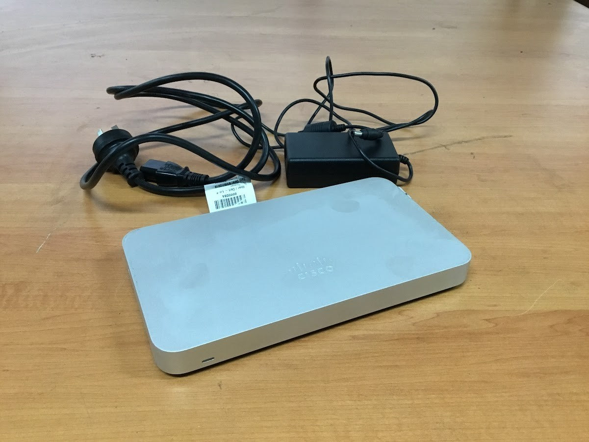 Cisco Meraki Switch MX64-HW Security Appliance Firewall  Unclaimed With Charger