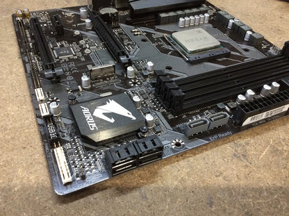[AU] GIGABYTE B450 AORUS M DDR4 microATX AMD B450 Socket AM4 with AMD R5 2600