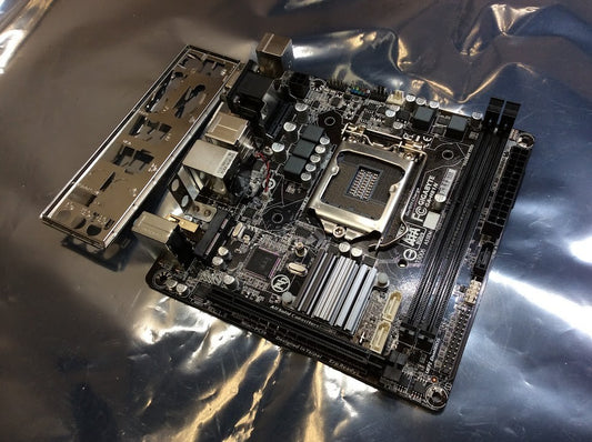 GIGABYTE GA-H81N Motherboard DDR3 miniATX LGA 1150 VGA HDMI DVI Intel H81 [AU]