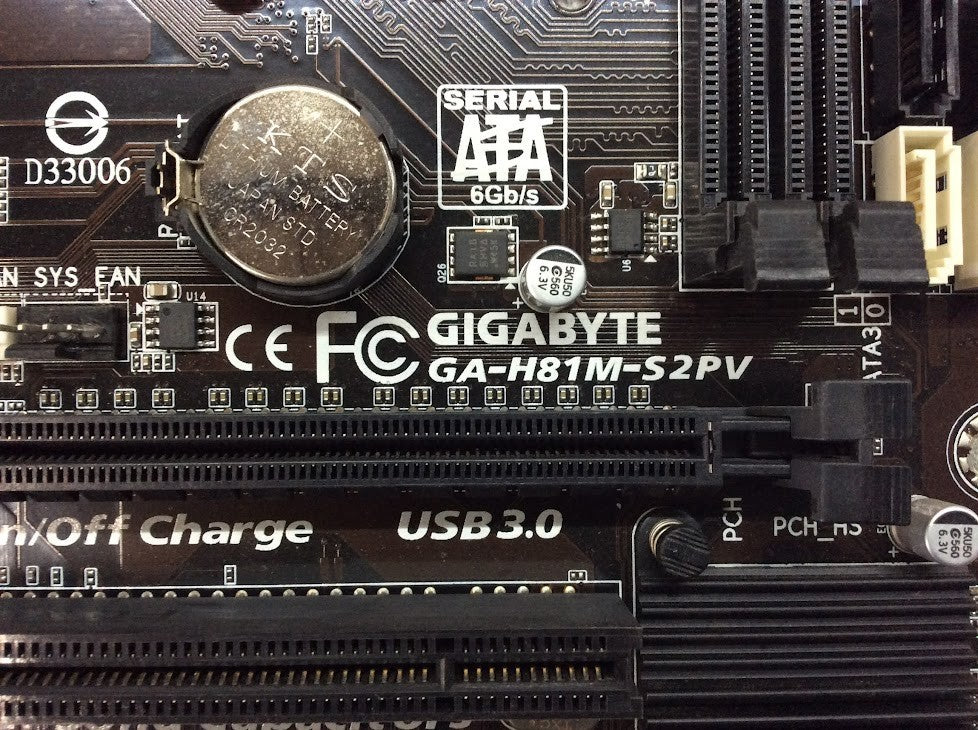 GIGABYTE GA-H81M-S2PV Motherboard DDR3 microATX LGA 1150 DVI VGA Intel H81 [AU]