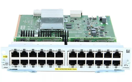 HP Aruba J9986A zl2 24-Port PoE+ 10/100/1000 BASE-T PoE+ v3 Switch Module