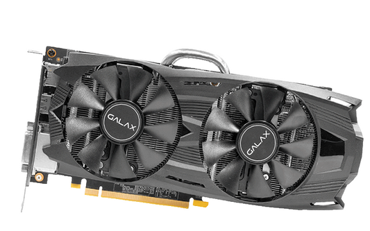 GALAX GeForce GTX 1060 EX OC 6GB GDDR5 192Bit Graphics Card DVI-I DVI-D HDMI DP