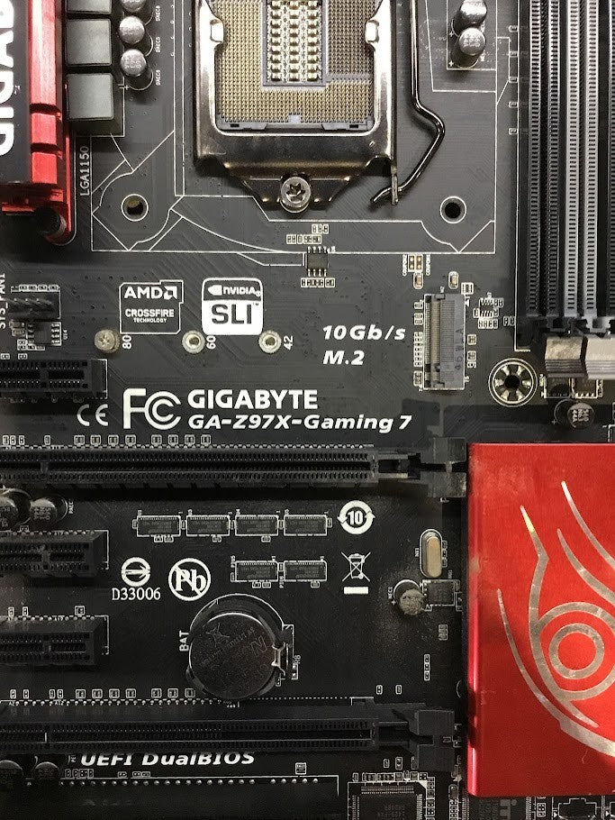 [AU] GIGABYTE GA-Z97X-Gaming 7 Motherboard ATX LGA 1150 VGA DVI HDMI Intel Z97