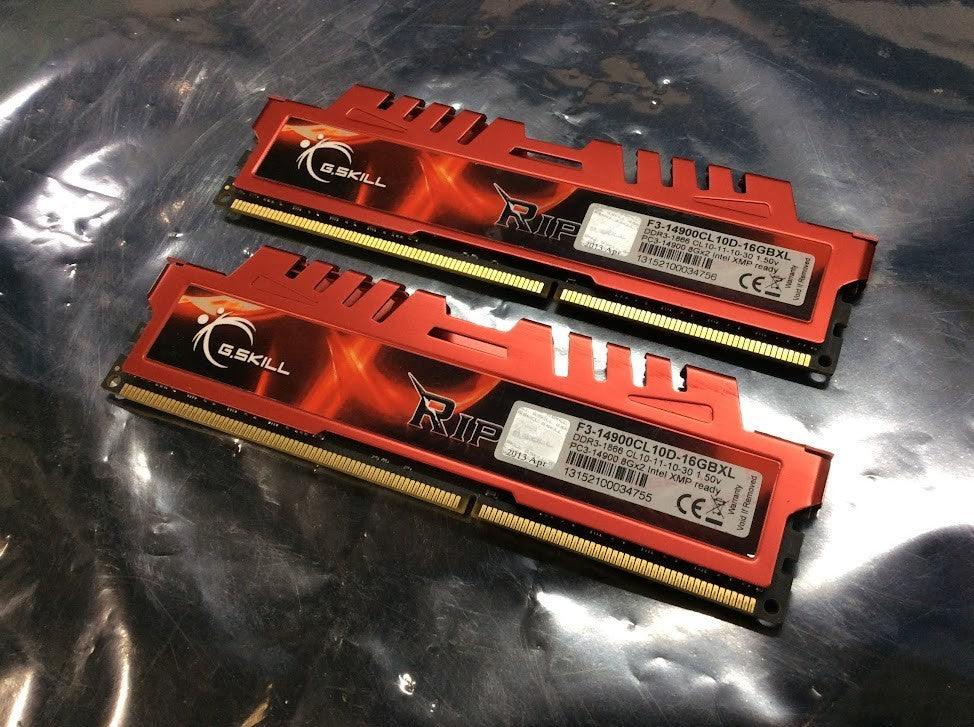 G.Skill Ripjaws X F3-14900CL10D-16GBXL DDR3 1866MHz Desktop Memory KIT OF 2 [AU]