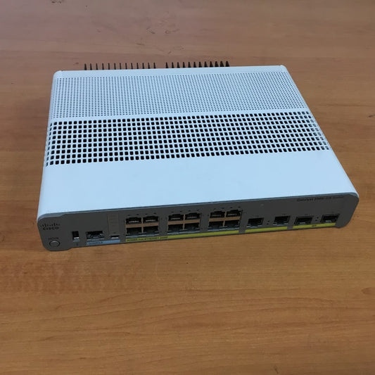 Cisco WS-C3560CX-12PC-S 12-Port GE PoE+ SFP IP Base Compact Layer 3 Switch